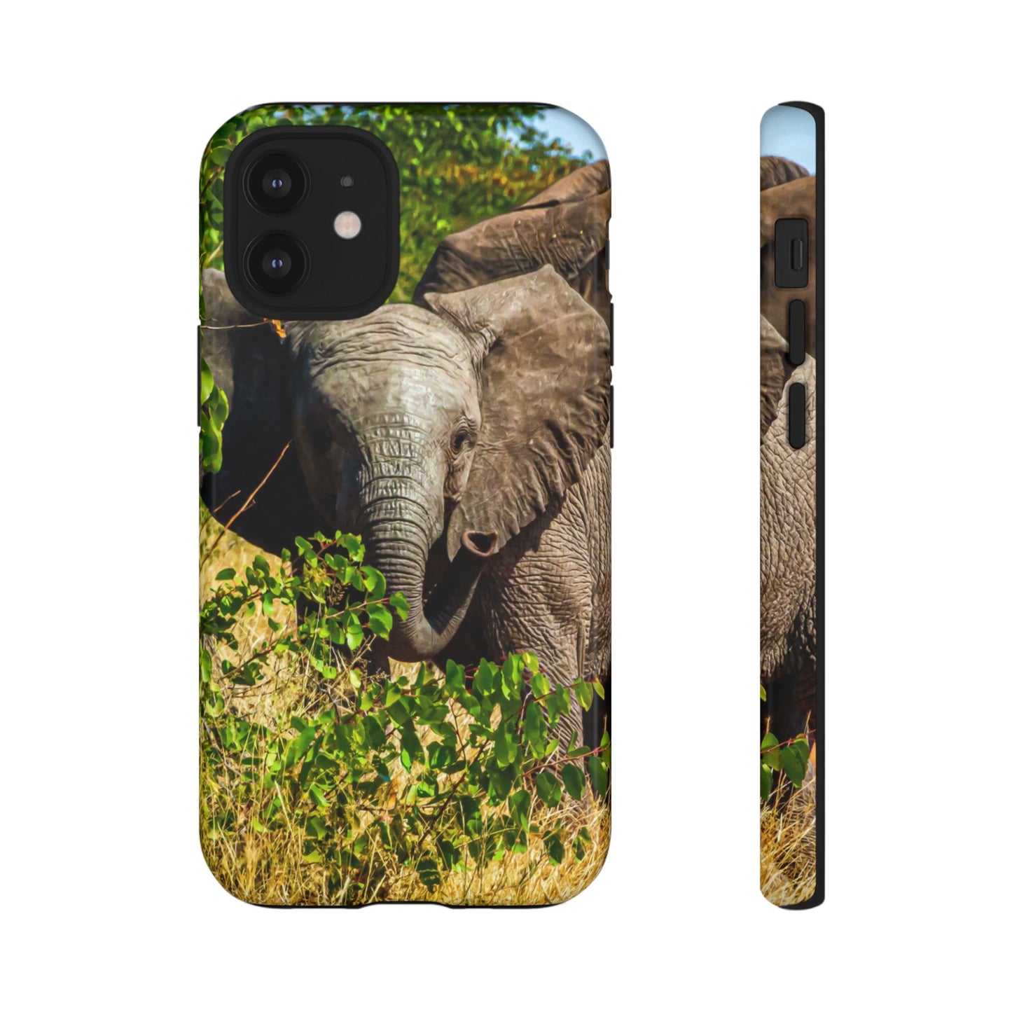 Tough Case - Young Elephant iPhone 12 Mini Glossy