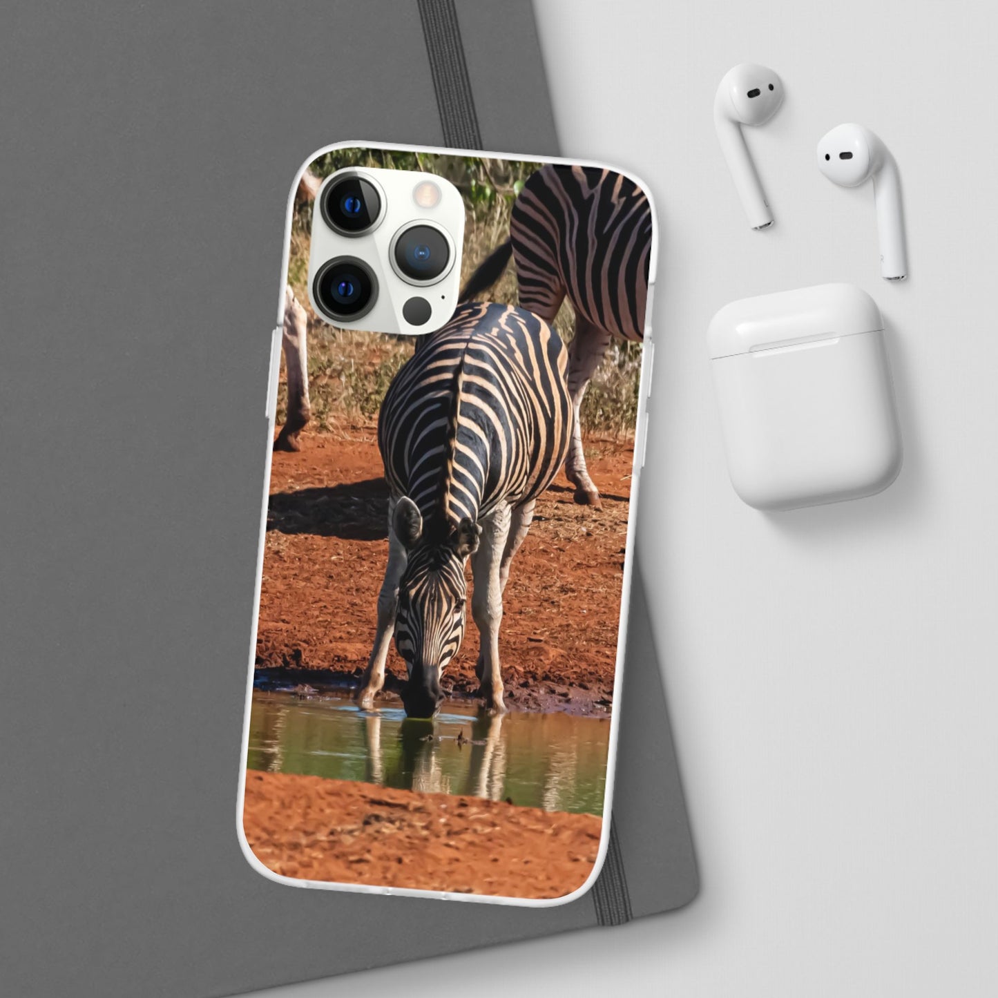 Flexi Cases - Zebra at Waterhole