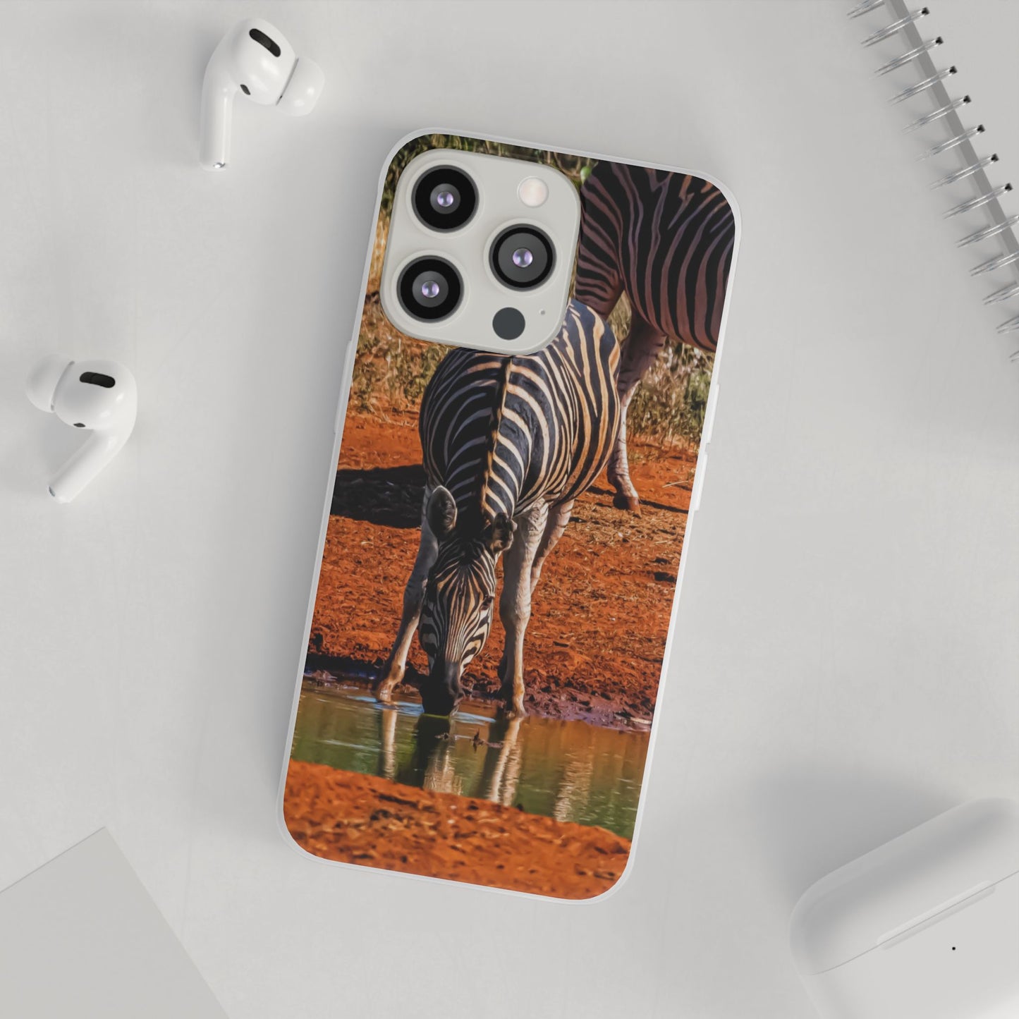 Flexible Zebra Phone Case