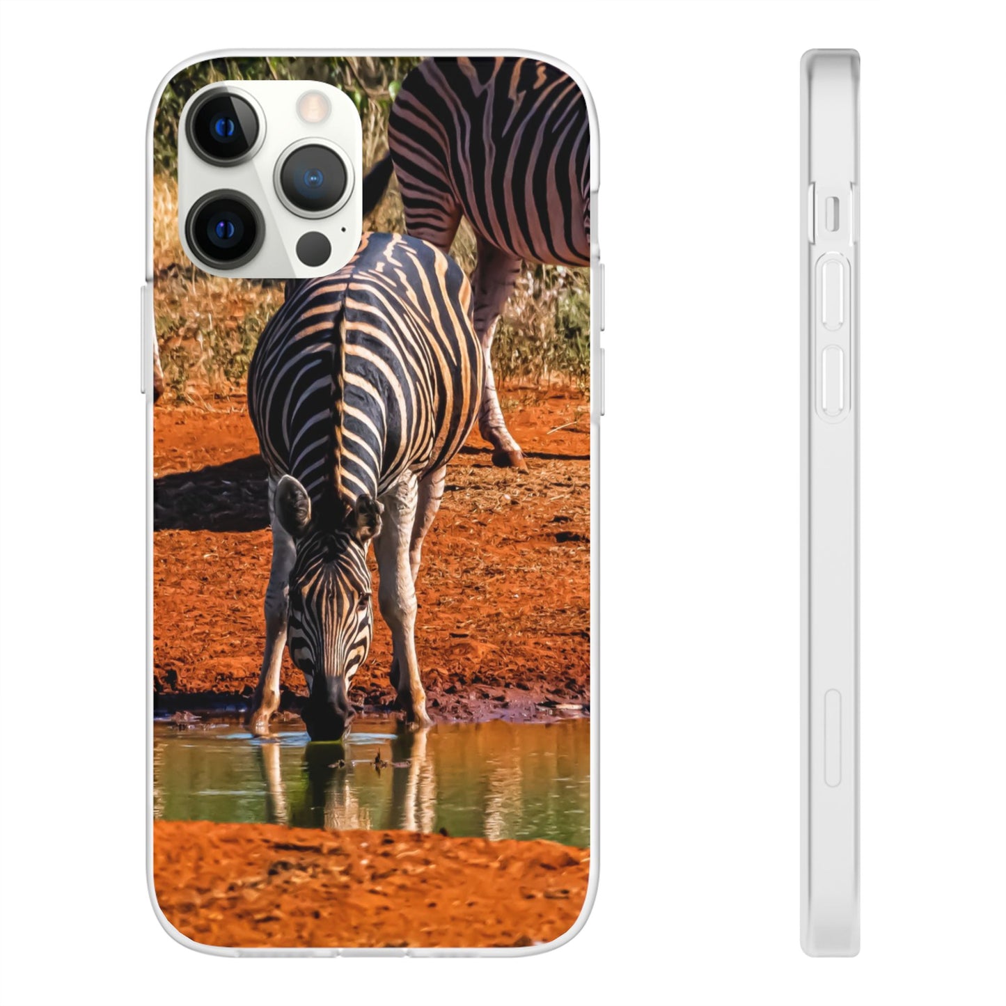 Flexible Zebra Phone Case iPhone 12 Pro