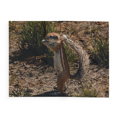 Arctic Fleece Blanket - Ground Squirrel