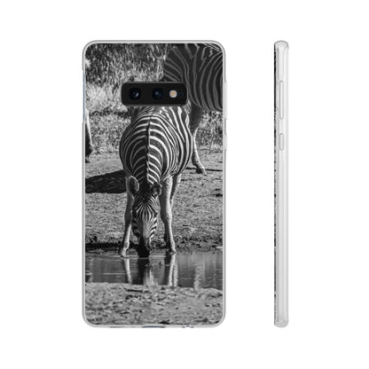 Flexible Zebra Phone Case B&W Samsung Galaxy S10E