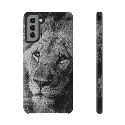 Tough Case - Old Lion B&W Samsung Galaxy S21 Plus Matte