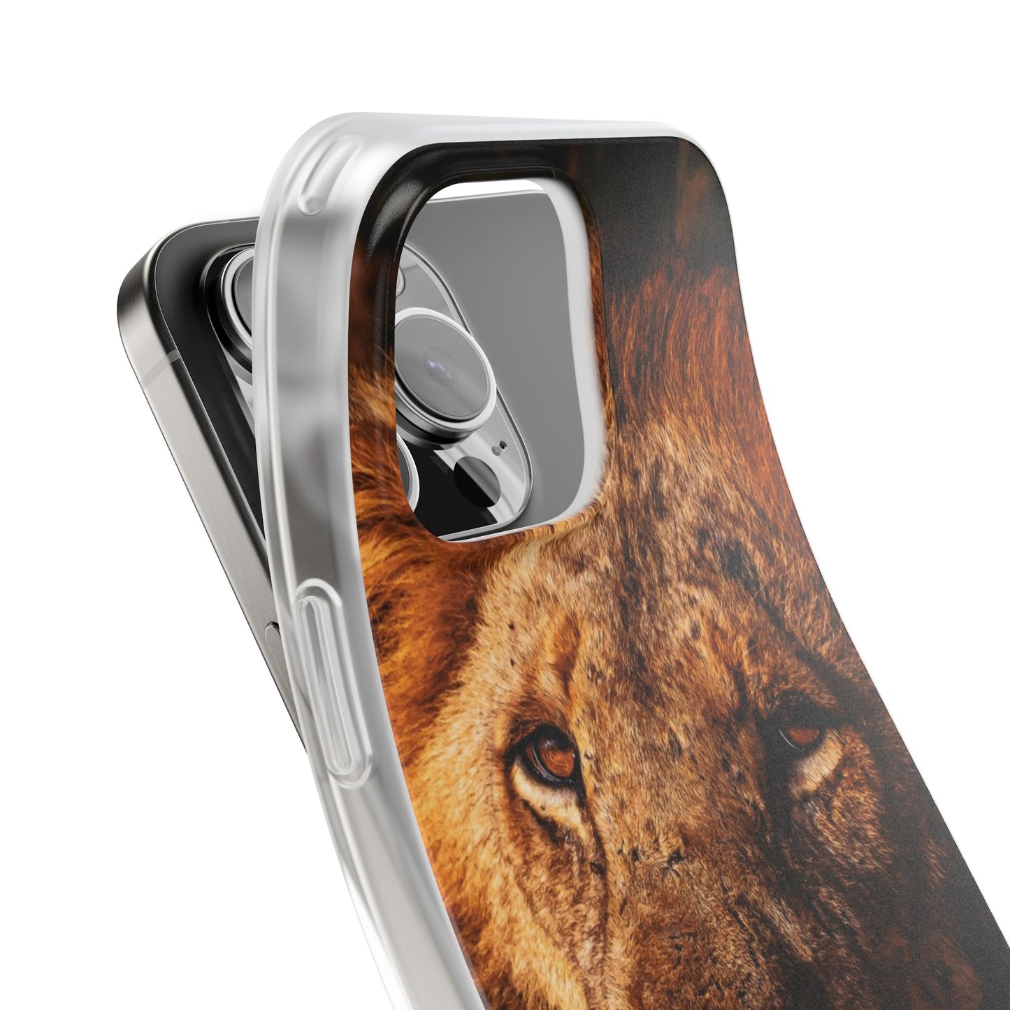 Flexible Lion Phone Cases iPhone 16 Pro Max