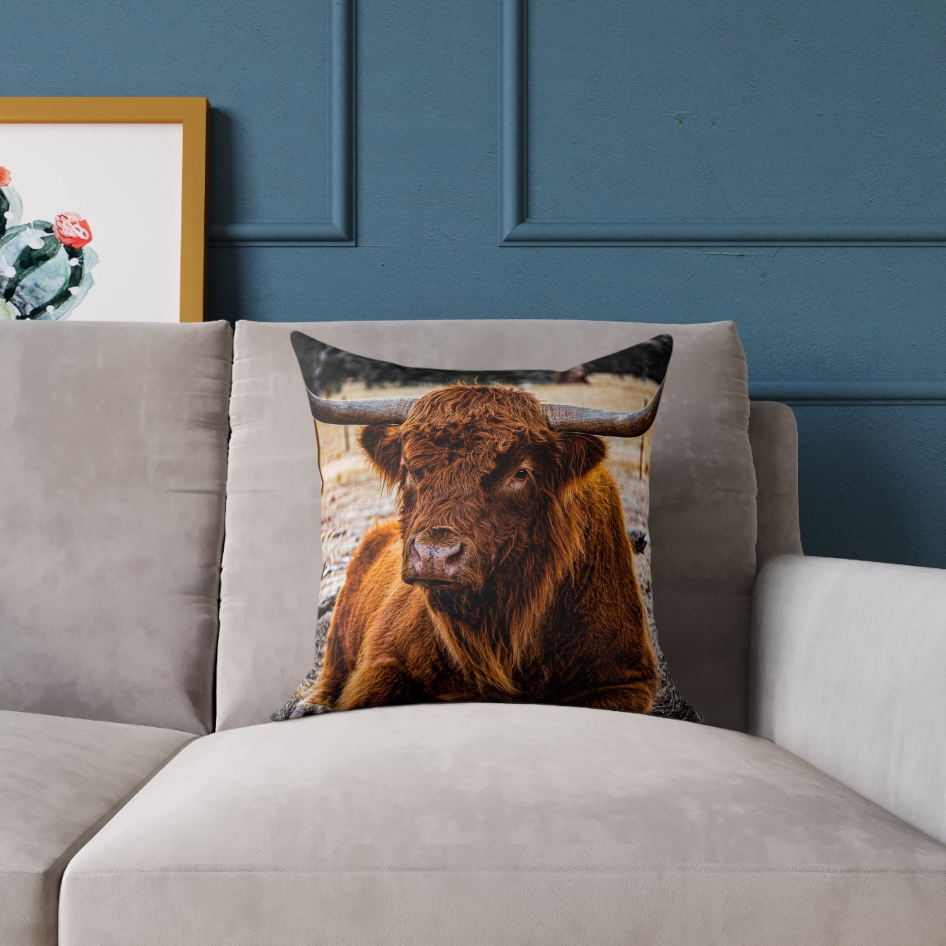 Highland Cattle Pillow