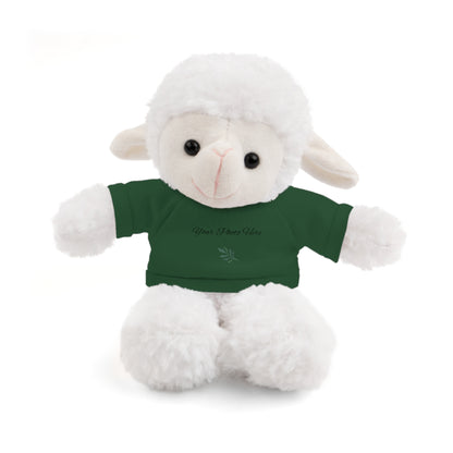 Custom Teddy Bears Forest Green Sheep 8"