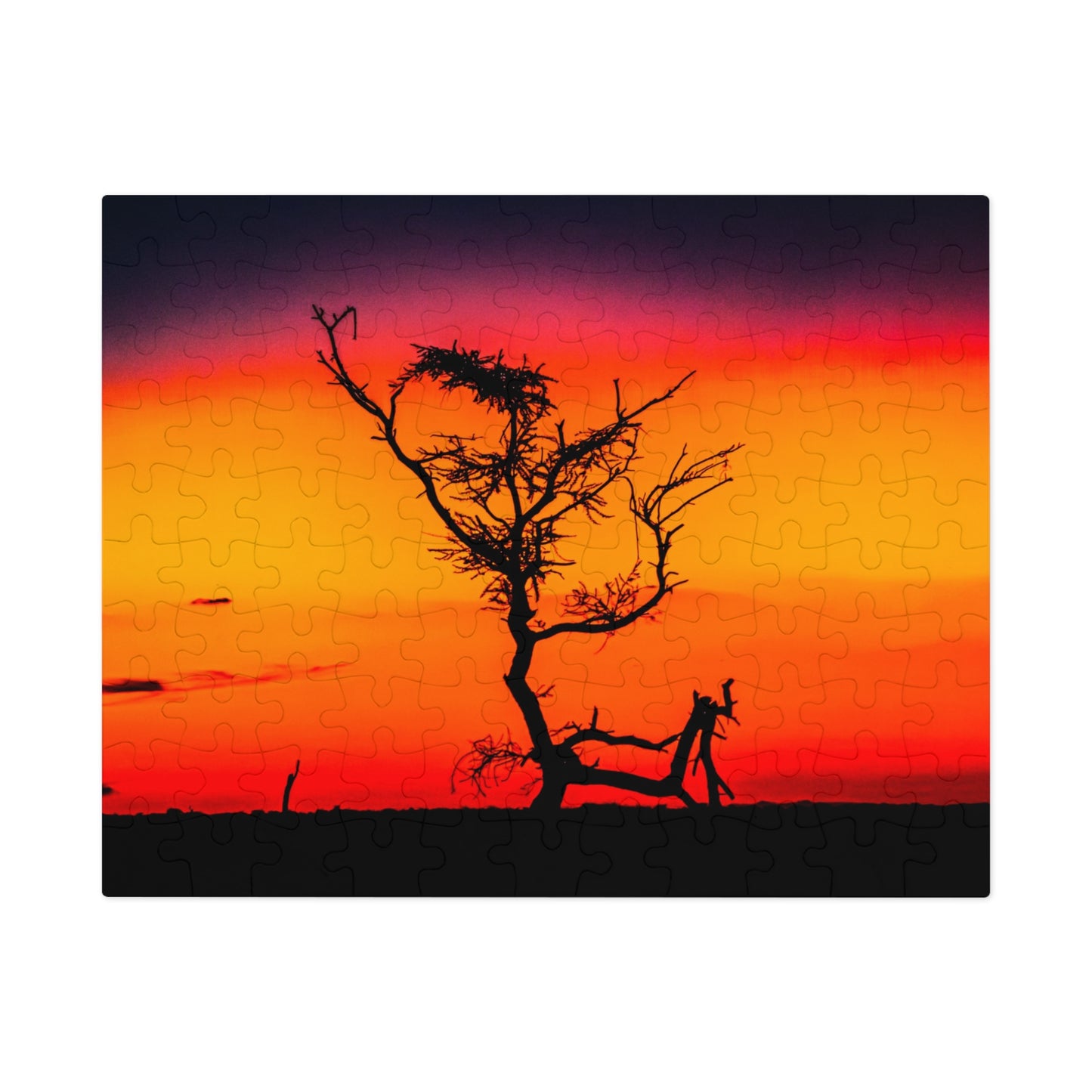 Kalahari Sunset Jigsaw Puzzle with Tin 10" × 8" (110 pcs)