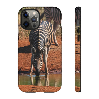 Tough Case - Zebra Drinking