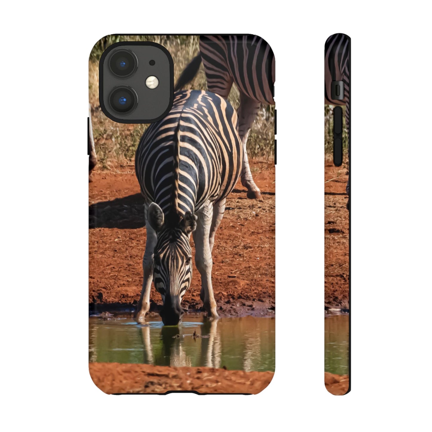 Tough Case - Zebra Drinking