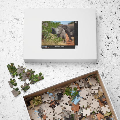 Young Elephant Jigsaw Puzzle