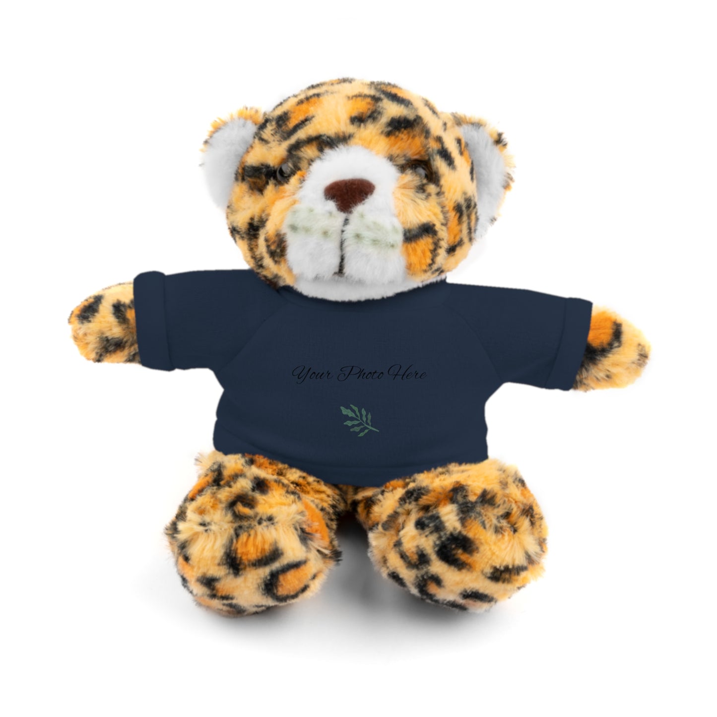 Custom Teddy Bears Navy Jaguar 8"