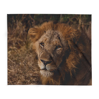 Arctic Fleece Blanket - Old Lion