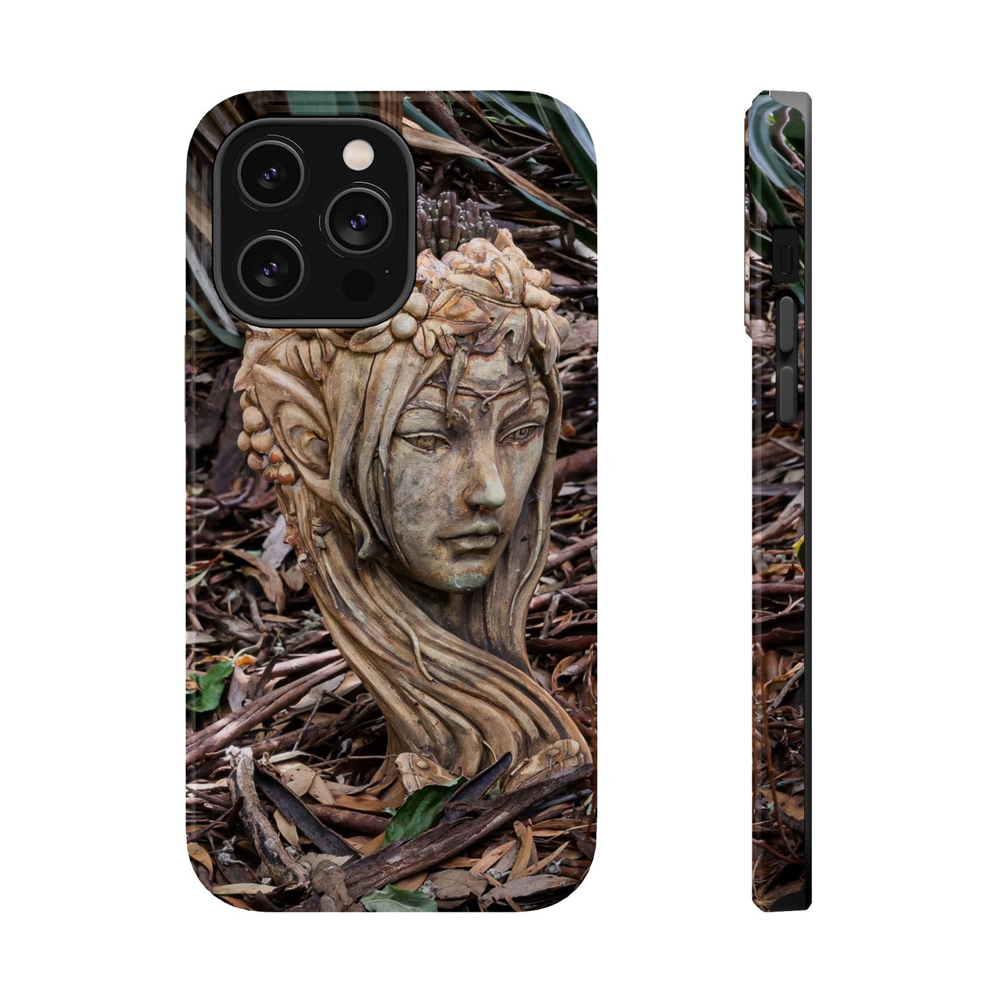 Magsafe® Compatible Tough Cases - Elven Lady Statue iPhone 14 Pro Max Glossy