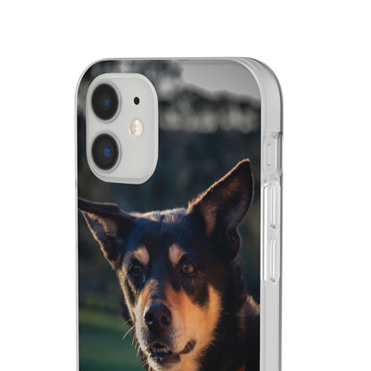 Kelpie Dog Flexi Case
