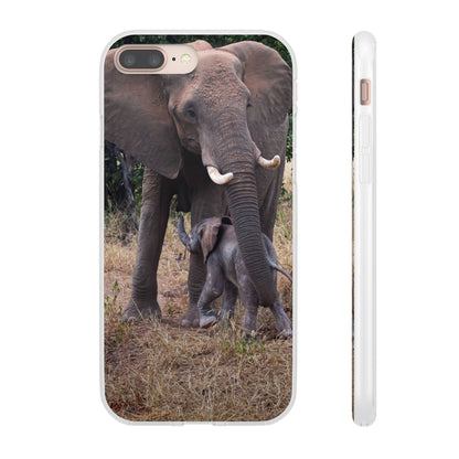 Elephant Flexi Case iPhone 8 Plus with gift packaging