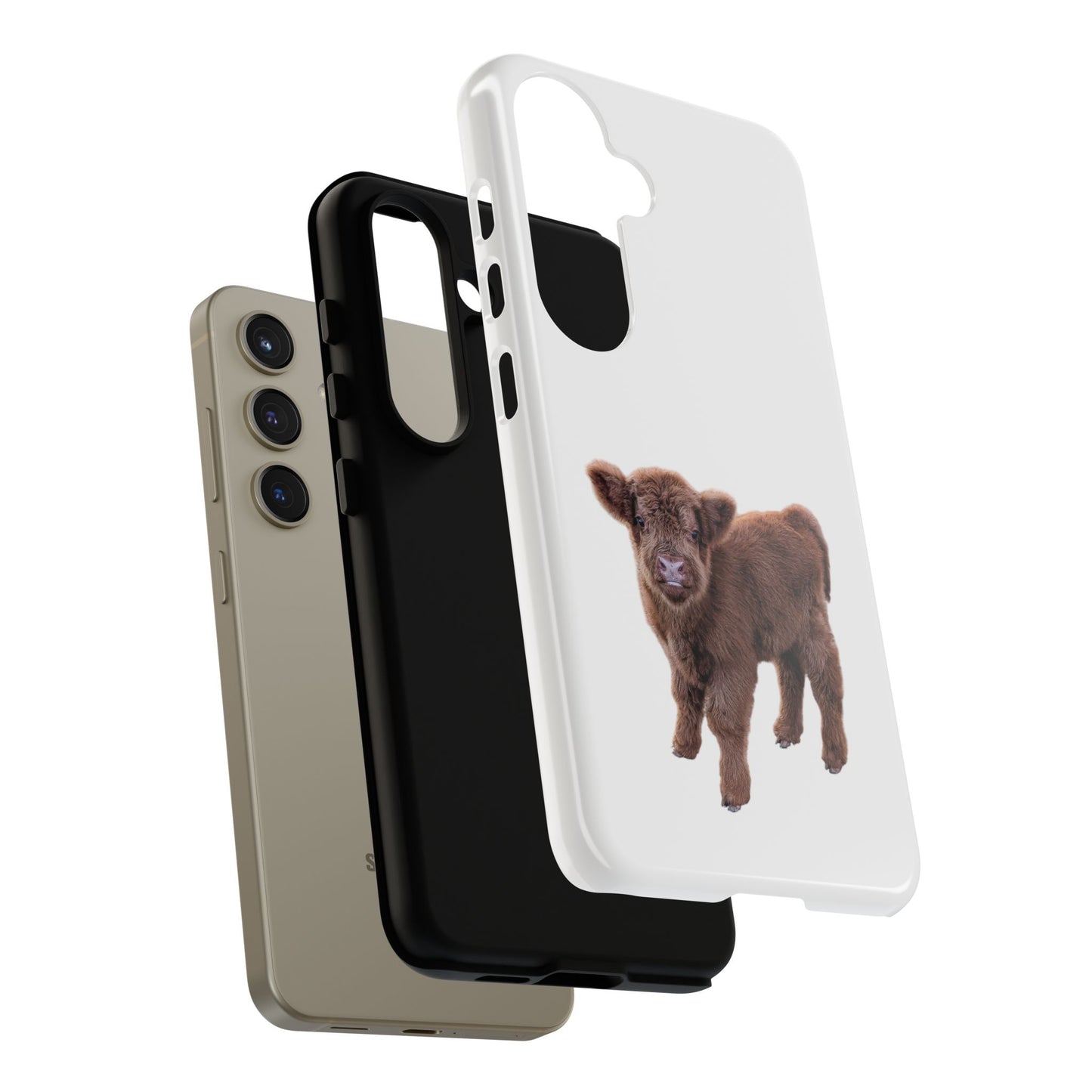 Baby Highland Cow Phone Case