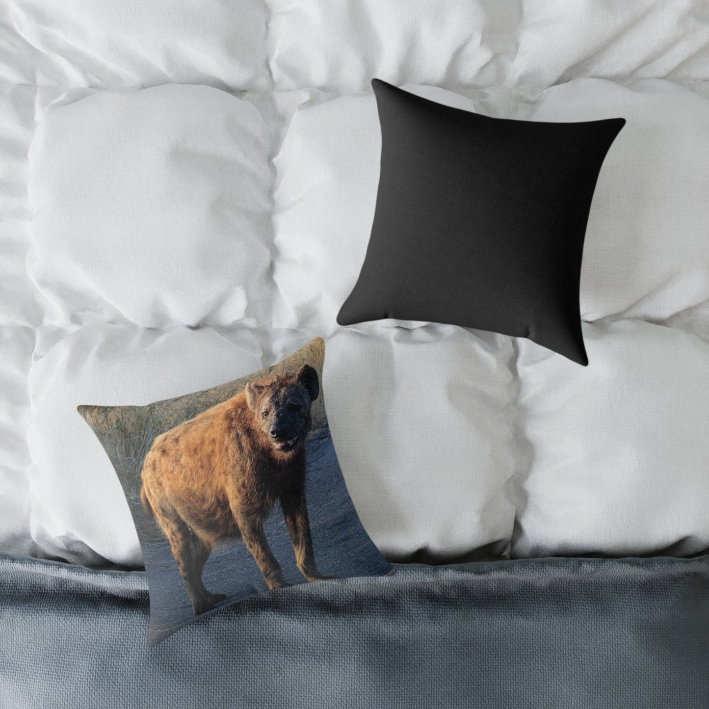 Spotted Hyena Pillow