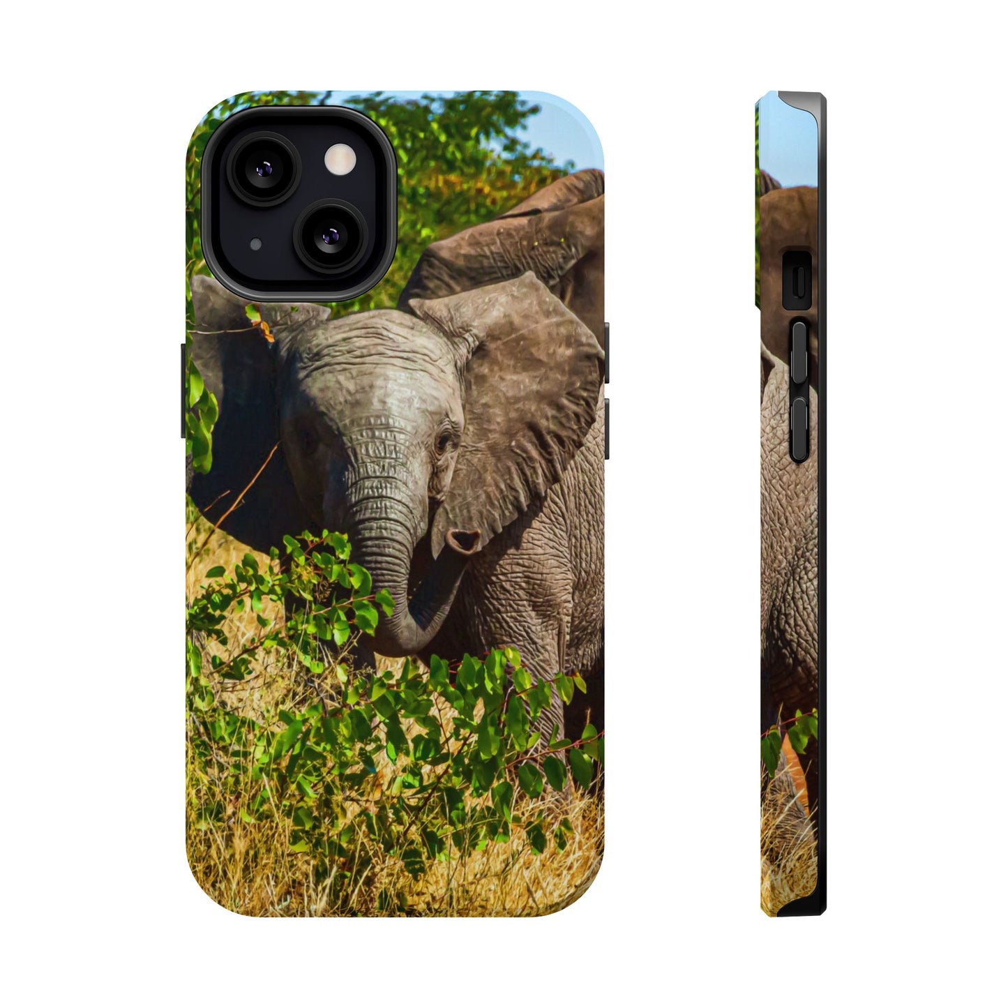 Magsafe® Compatible Tough Cases - Young Elephant iPhone 13 Matte