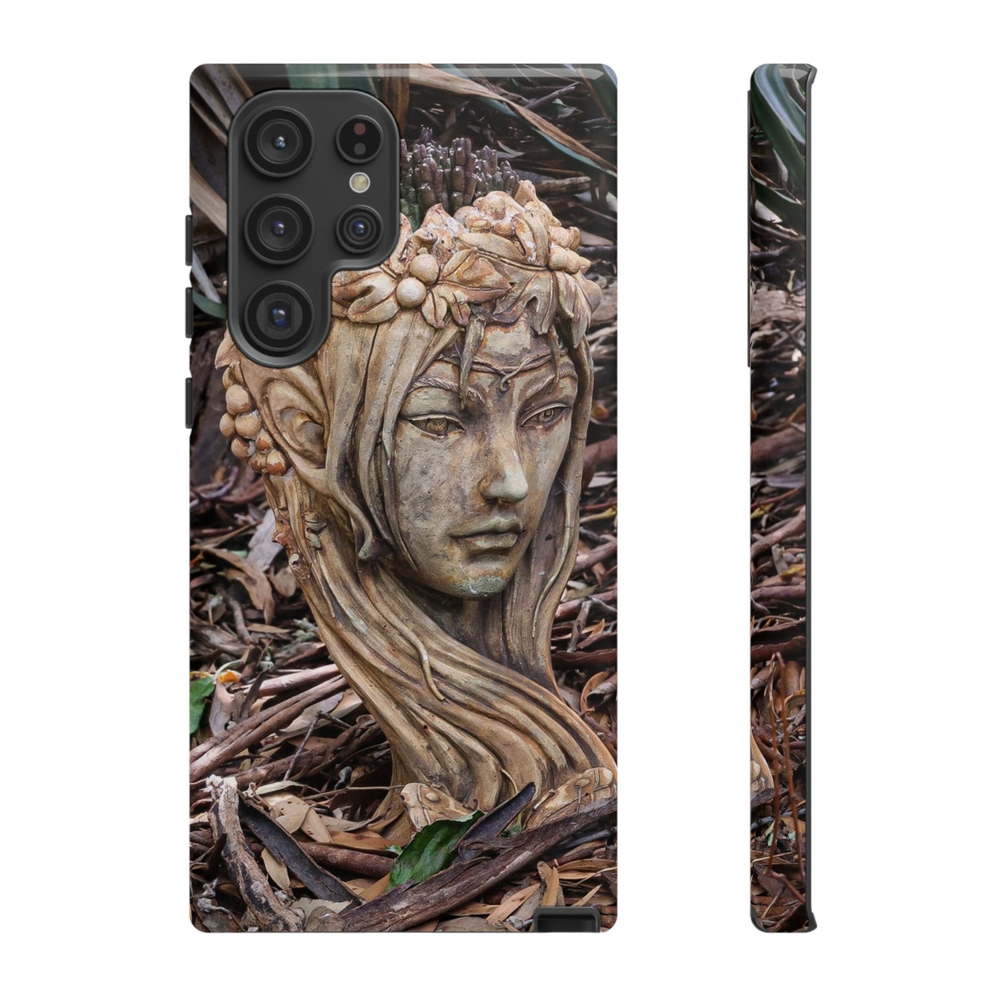 Tough Case - Elven Lady Statue Samsung Galaxy S22 Ultra Glossy