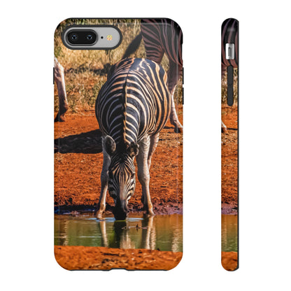 Zebra Phone Case iPhone 8 Plus Glossy