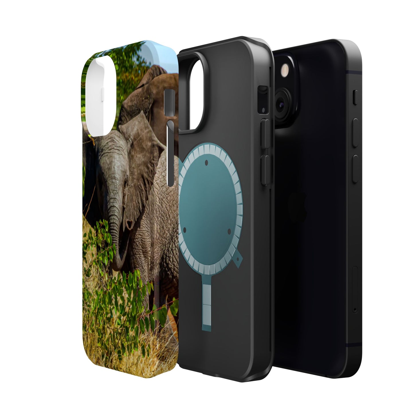 Magsafe® Compatible Tough Cases - Young Elephant
