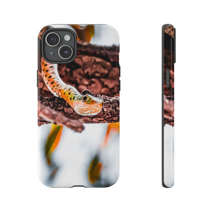Spotted Bush Snake Phone Case iPhone 15 Plus Glossy