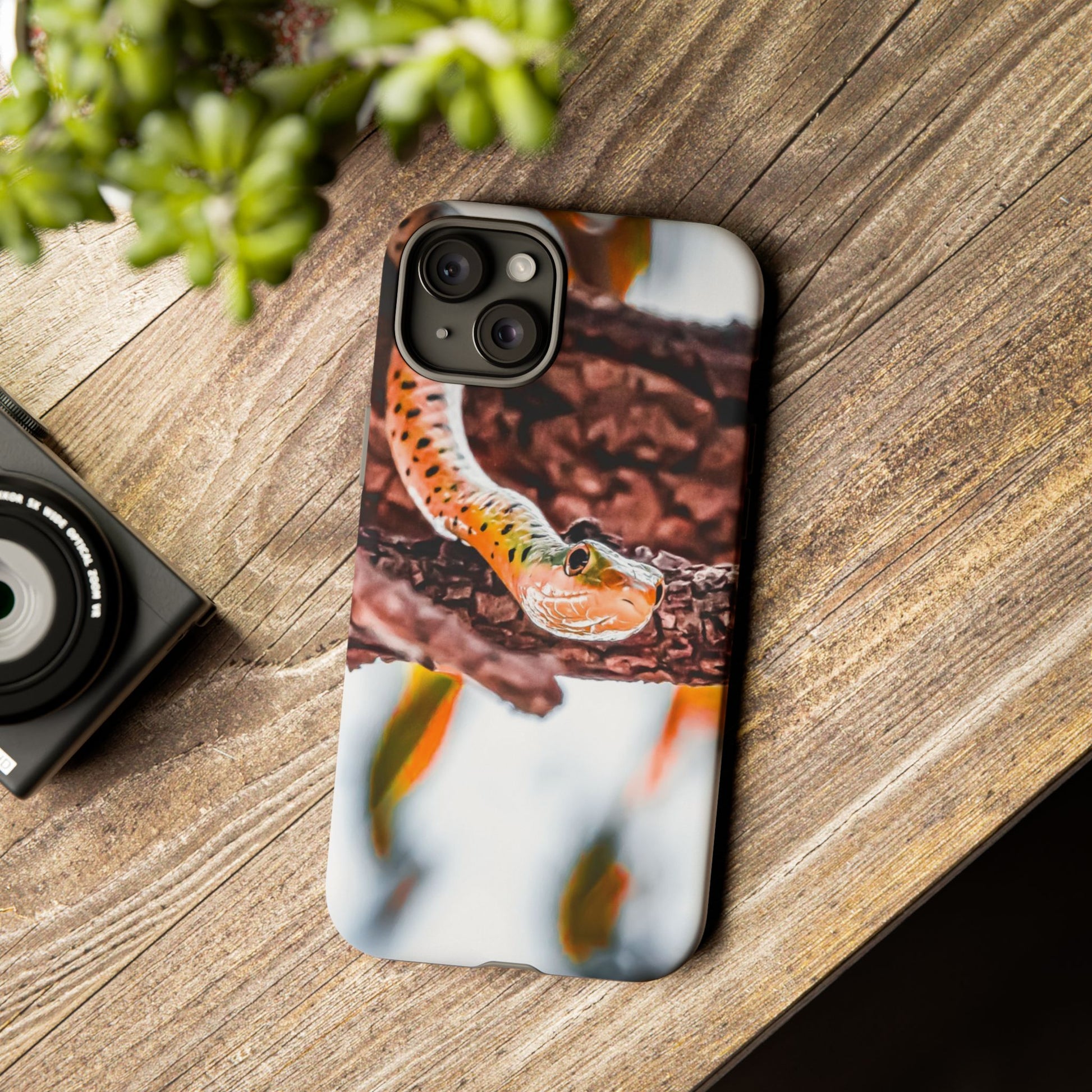 Spotted Bush Snake Phone Case
