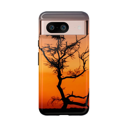 Tough Case - Sunset over the Kalahari Google Pixel 8 Glossy