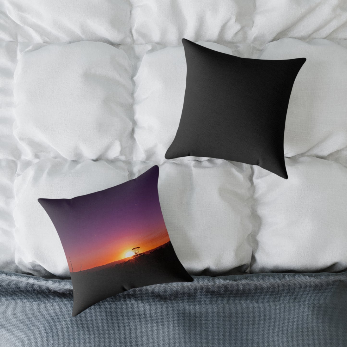 Purple Sunset Pillow