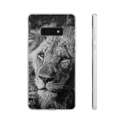 Flexi Cases - Old Lion B&W Samsung Galaxy S10E