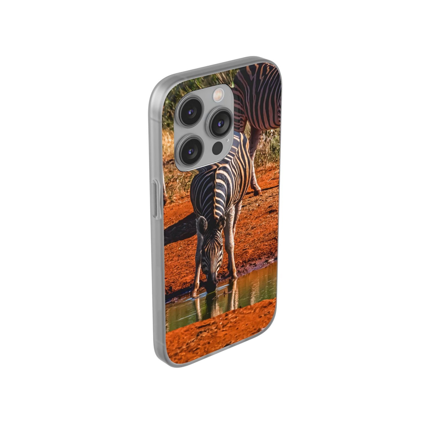 Flexible Zebra Phone Case