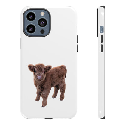 Baby Highland Cow Phone Case iPhone 13 Pro Max Glossy