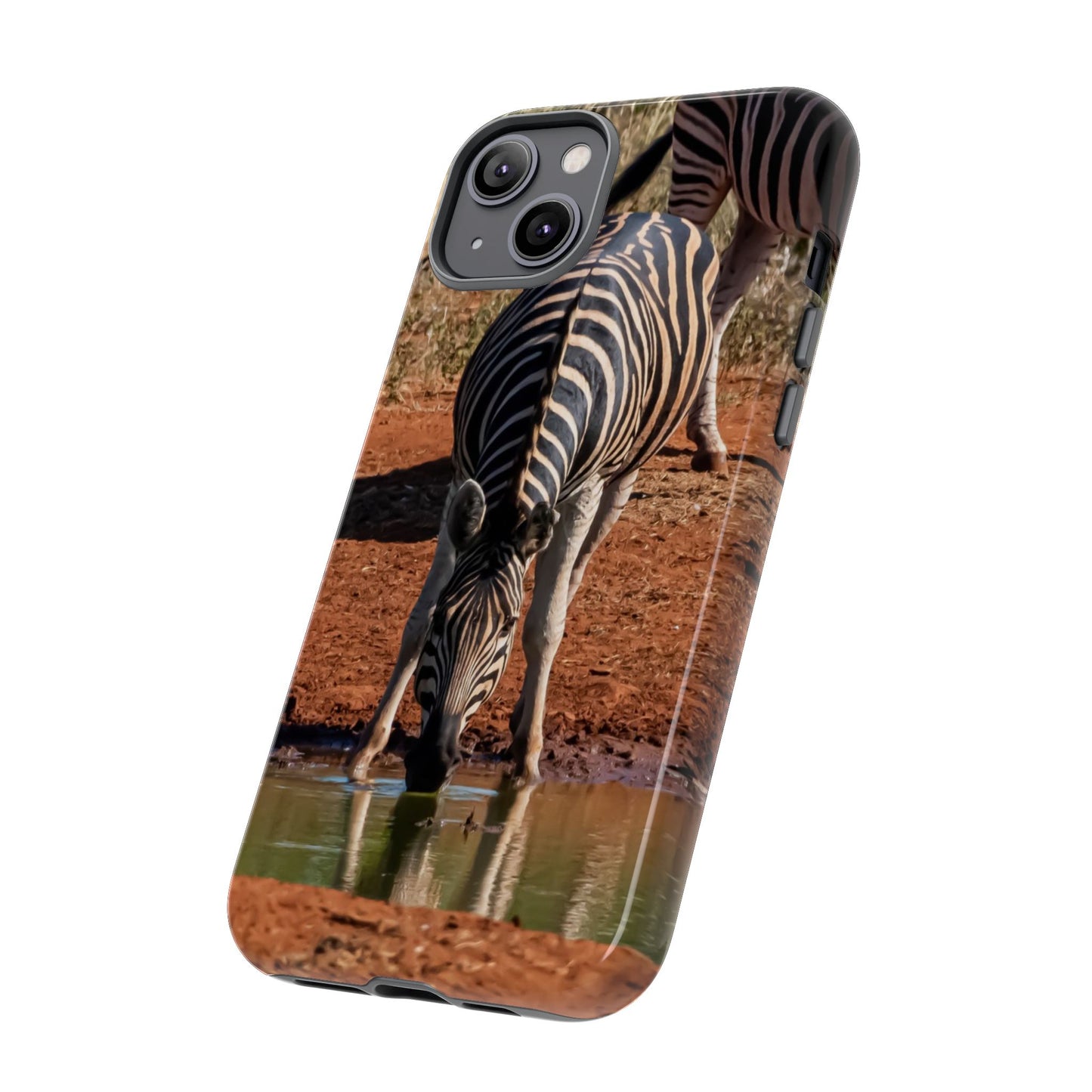 Tough Case - Zebra Drinking